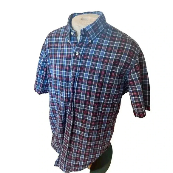 RALPH LAUREN CLASSIC FIT SHORT SLEEVE MENS BUTTON UP SIZE XL - Picture 3 of 6